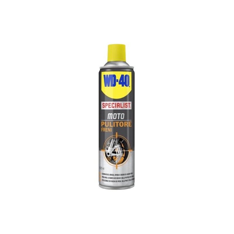 WD40 Specialist Moto pulitore freni Pulitore 500ml pulizia dischi freni frizioni