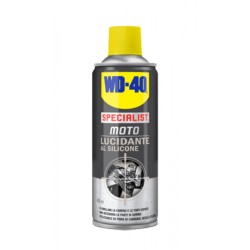 WD40 SPECIALIST MOTO 400ml LUCIDANTE AL SILICONE X PLASTICA, METALLO ECC.